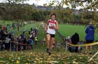 Isabella Murray (Gateshead) on her way to winning the senior womens North East Harrier League, Blaydon. Photo: David T. Hewitson/Sports for All Pics